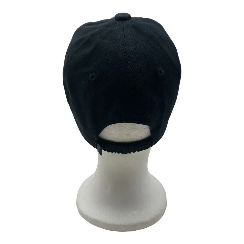 NWT Under Armour Project‎ Rock Black Bull Logo Stretch Fit Youth Kids Hat Cap OS
